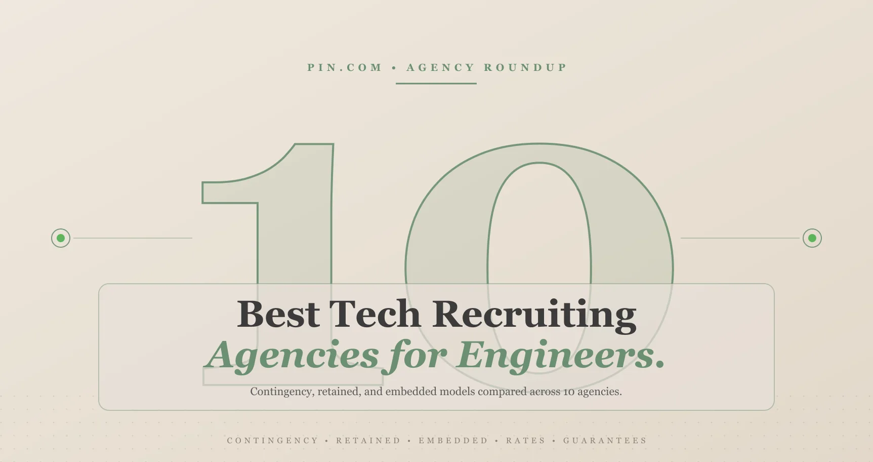10 Best Tech Recruiting Agencies for Engineering Hires
