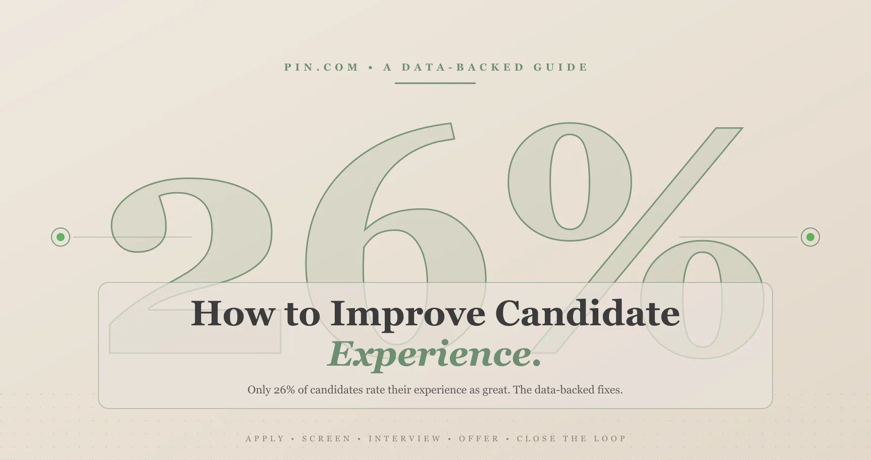 How to Improve Candidate Experience: A Data-Backed Guide