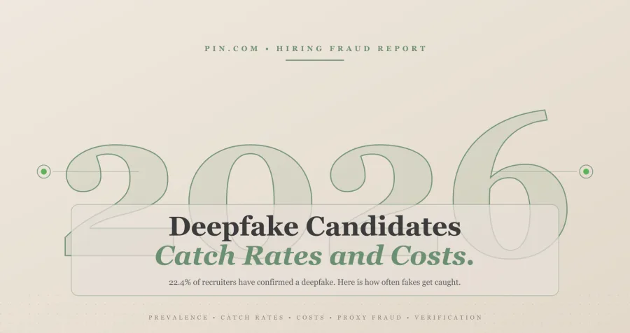 Deepfake Candidates in 2026: Catch Rates, Costs, Survey Data