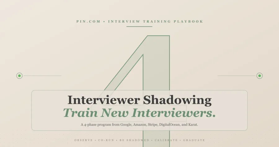 Interviewer Shadowing: Train New Interviewers in 2026