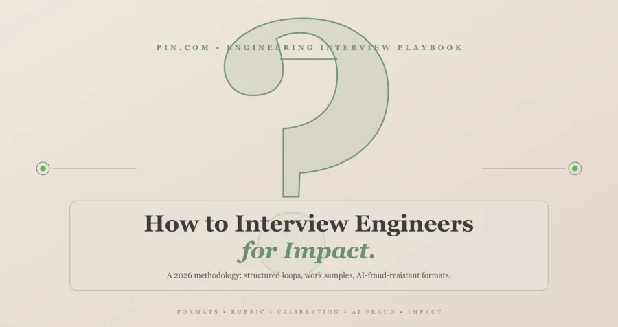 How to Interview Engineers for Impact: 2026 Methodology