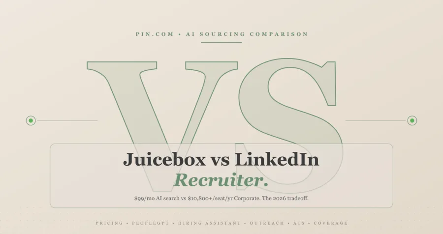 Juicebox vs LinkedIn Recruiter: AI Sourcing Compared in 2026
