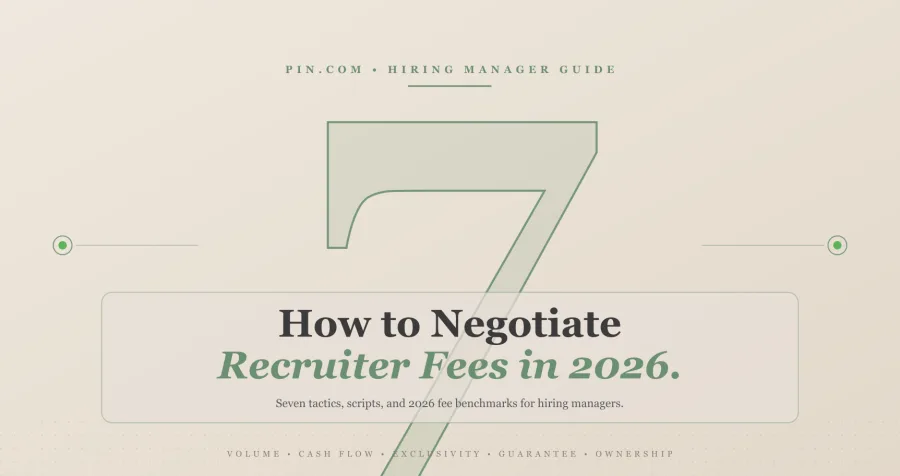 How to Negotiate Recruiter Fees in 2026: Hiring Manager's Guide