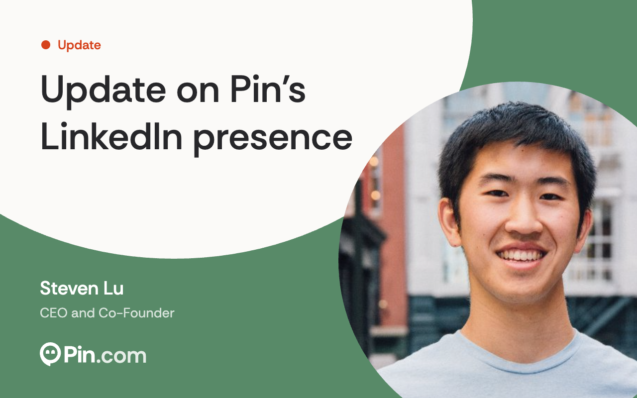 Update on Pin's presence on LinkedIn