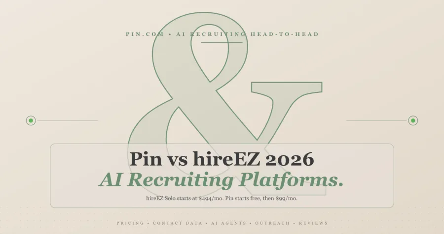 Pin vs hireEZ 2026: AI Recruiting Platforms Compared