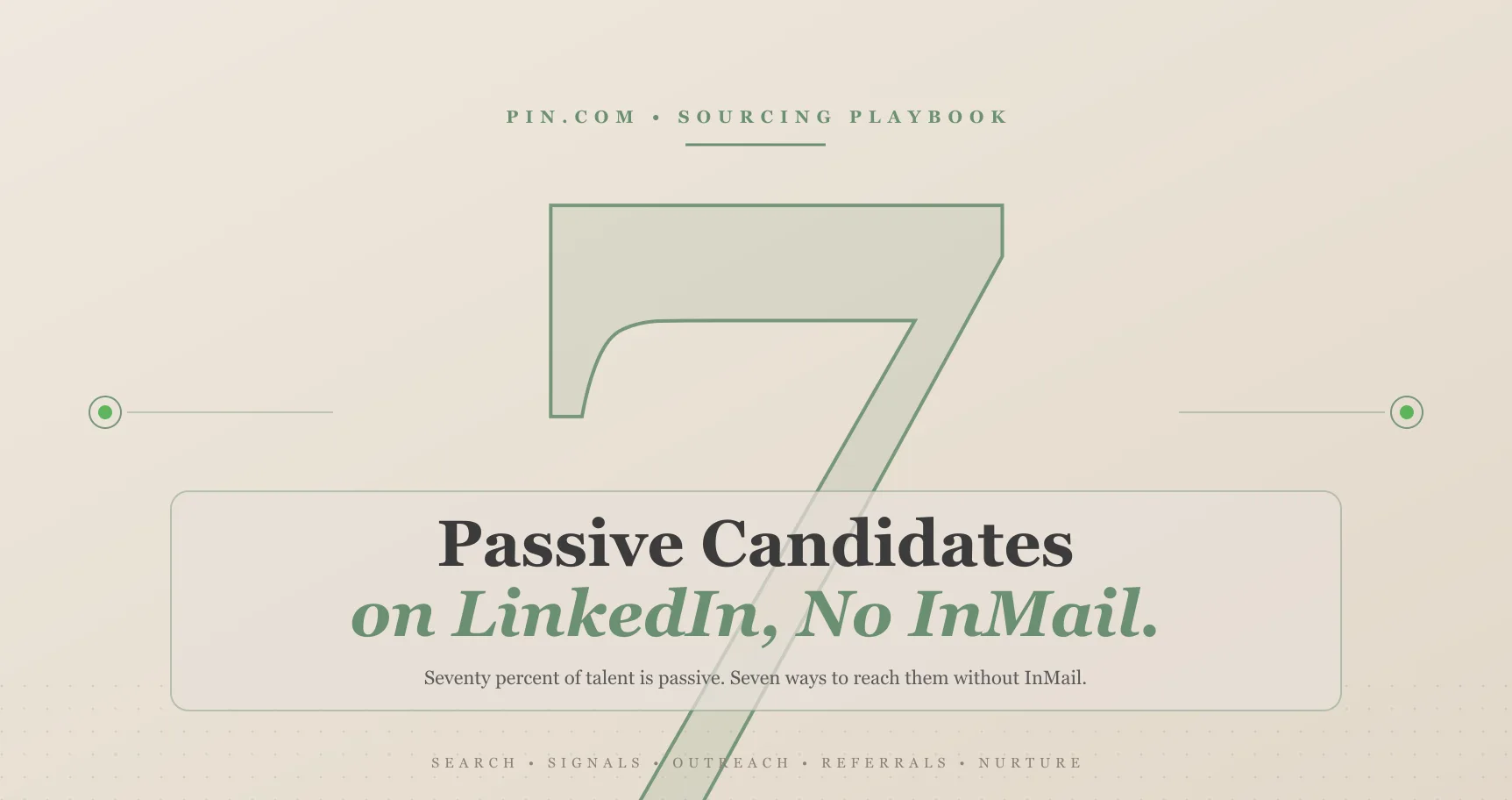 Recruit passive candidates on LinkedIn without InMail