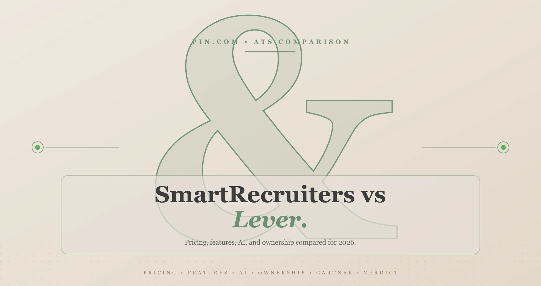 SmartRecruiters vs Lever ATS platform comparison illustration