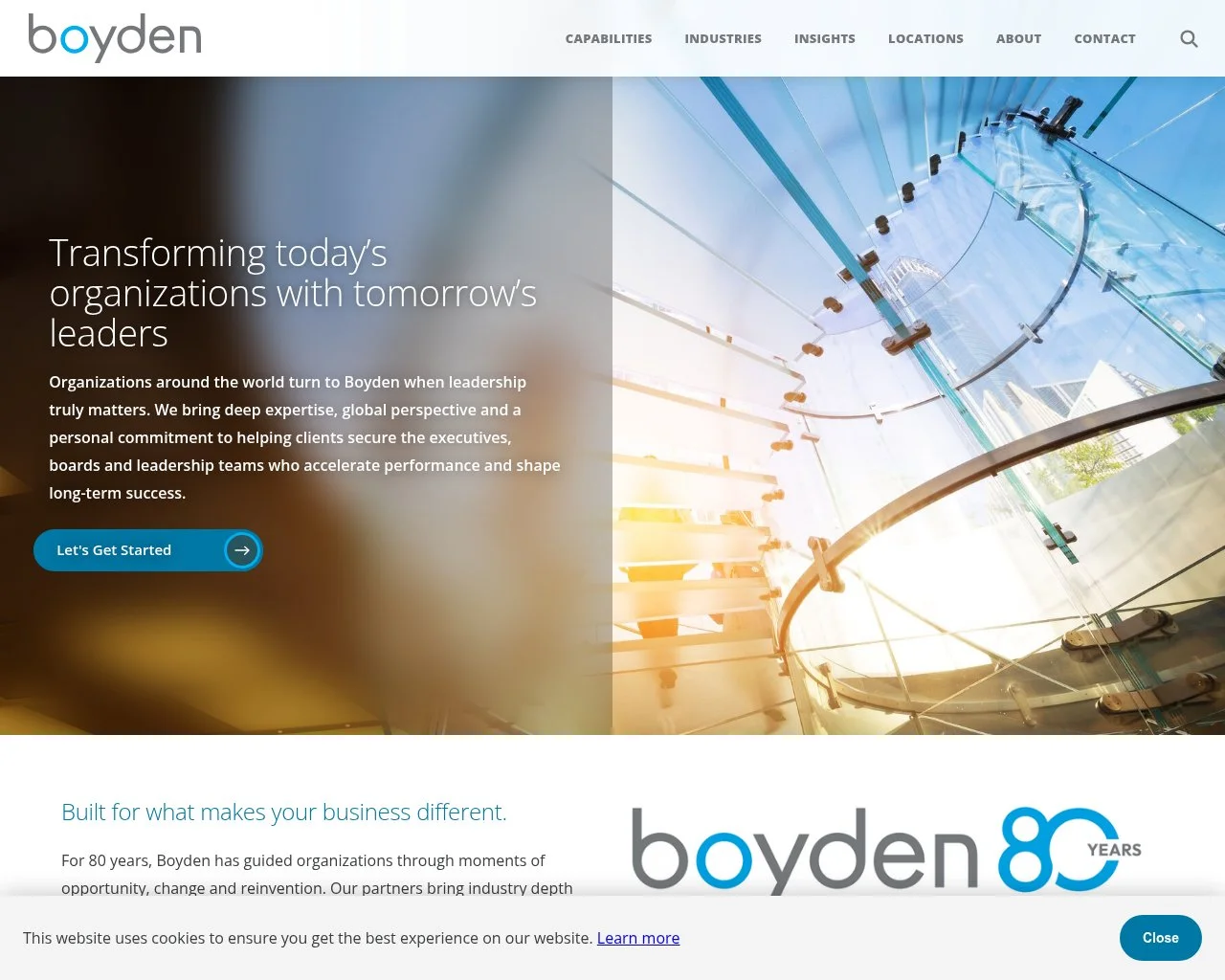 Boyden homepage