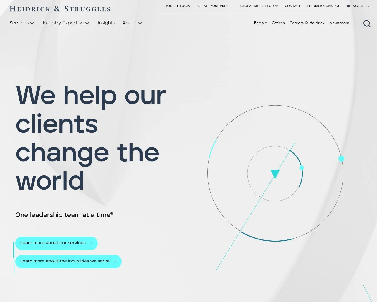Heidrick & Struggles homepage