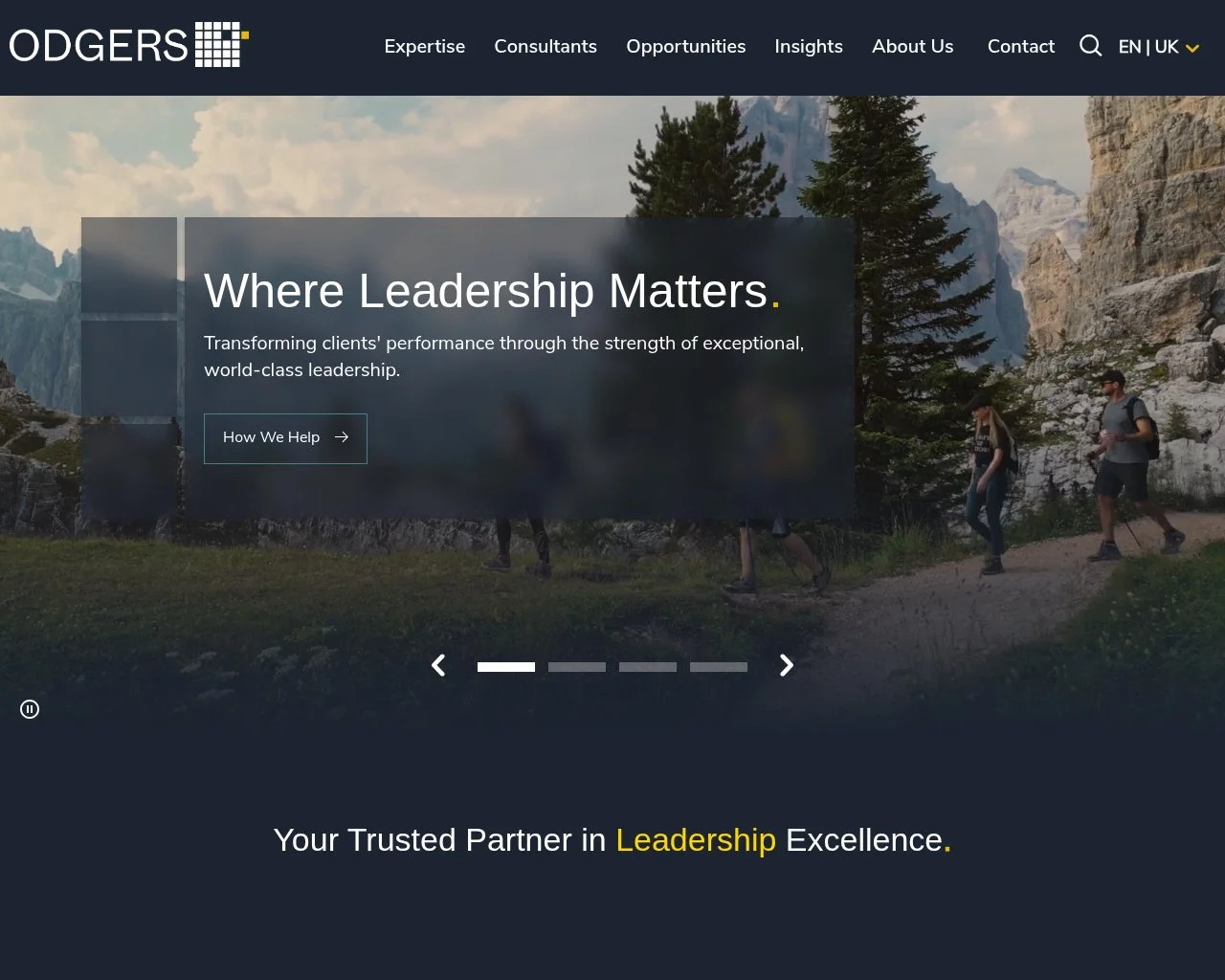 Odgers Berndtson homepage